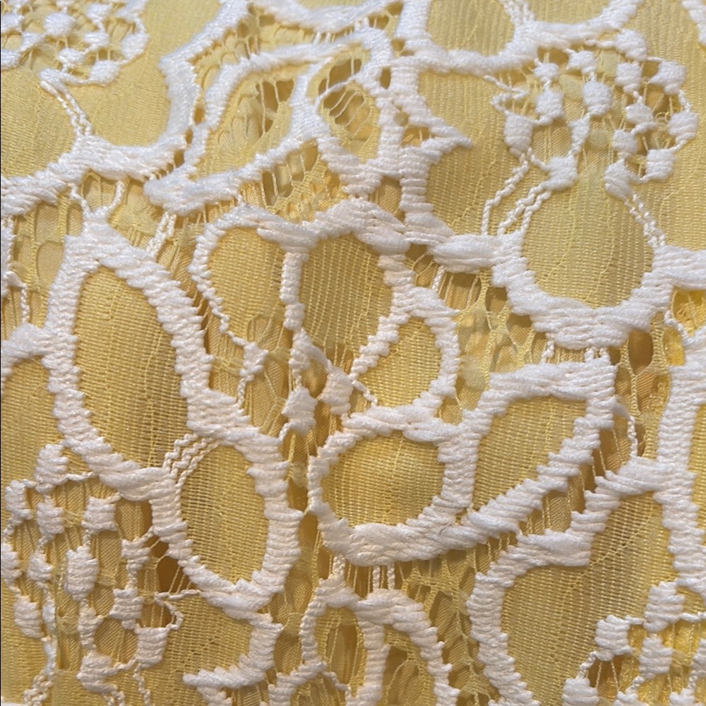 Eva Mendes Yellow Halter A-Line Mini Dress - Picture 4 of 6